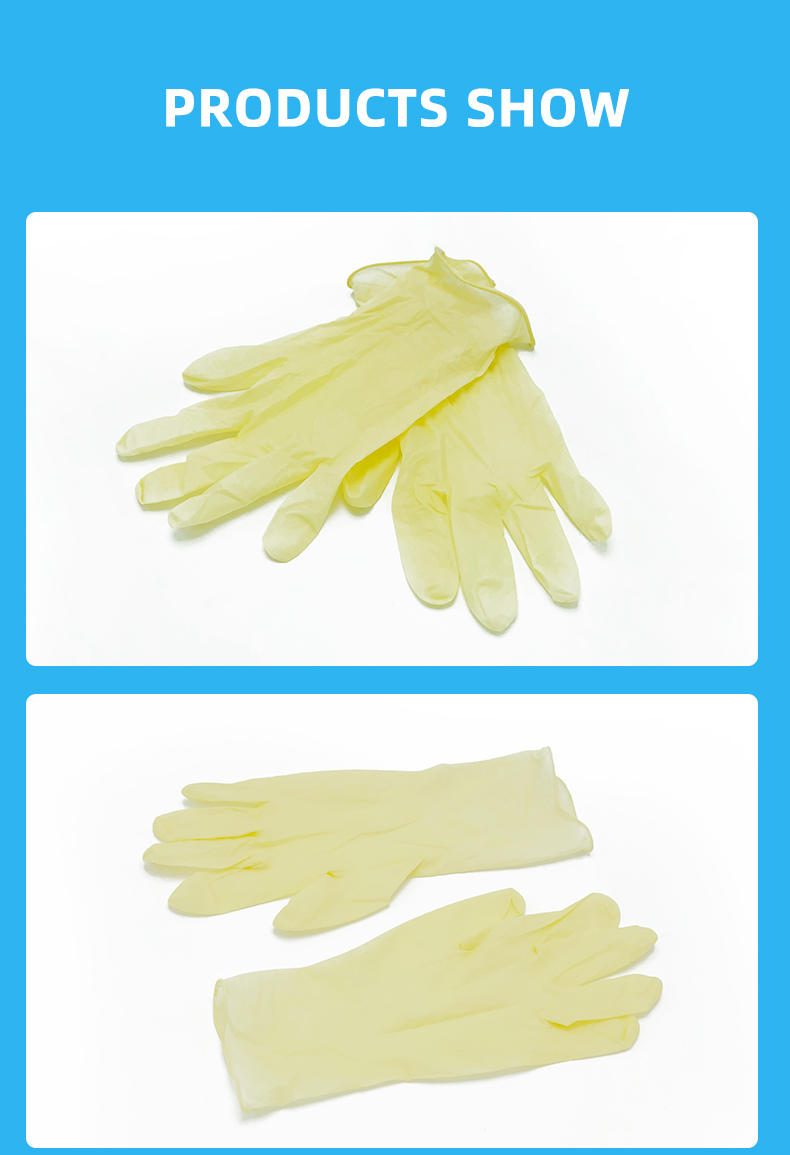 Jednorázové latexové rukavice (5)