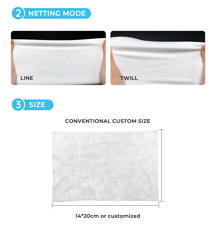 details of wet wipes Customized